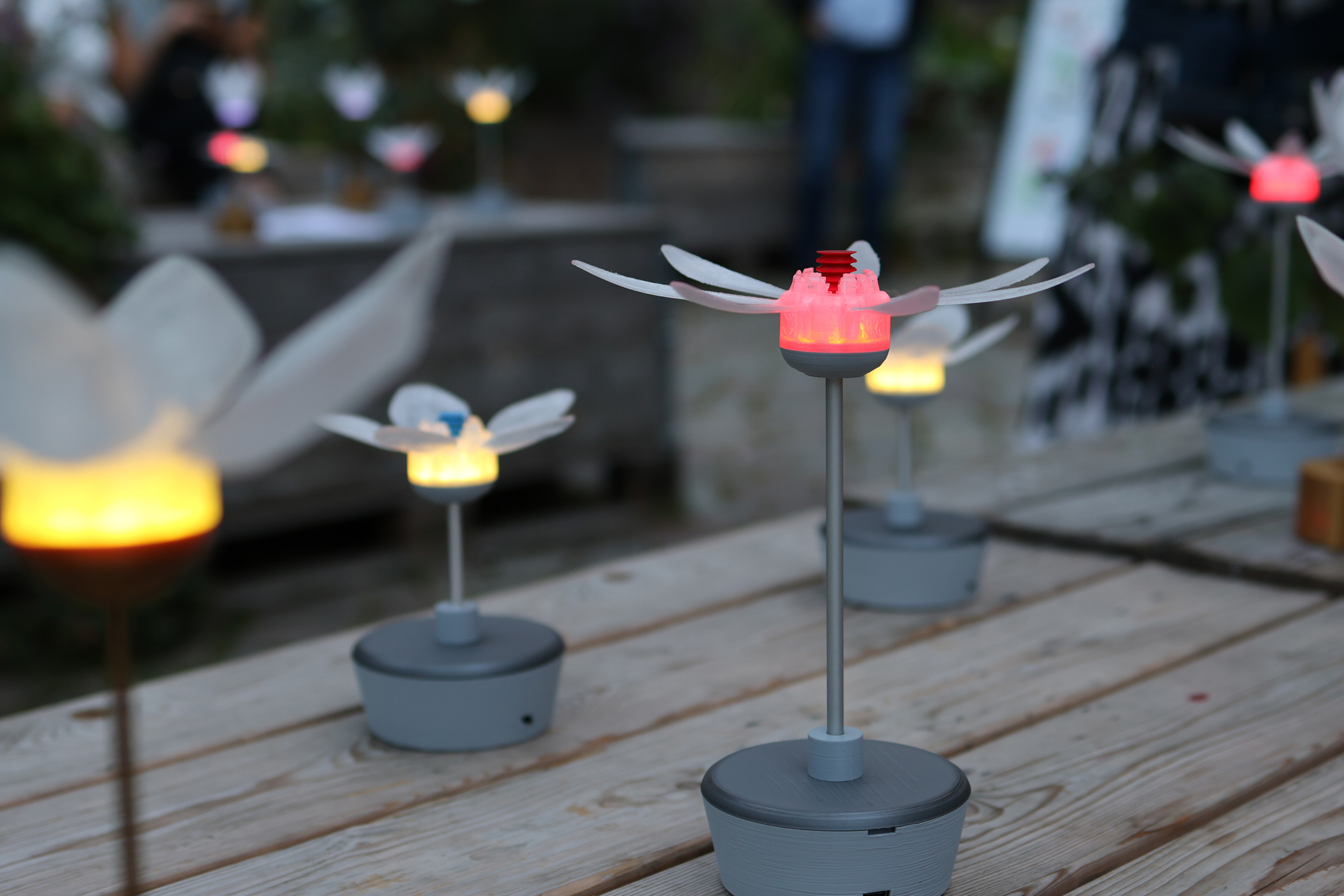 Eine elektische Blume